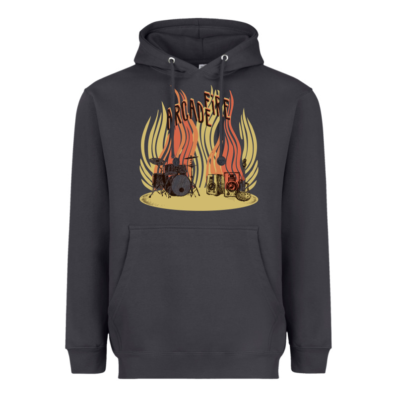 The Arcade Fire Heavyweight Hoodie by lanVoArt | Teevron