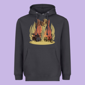 The Arcade Fire Heavyweight Hoodie Designed By Lanvoart