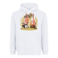 White the arcade fire Heavyweight Hoodie - lanVoArt