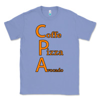 Colony Blue coffe pizza avocado Classic Tee - Bettercallsaul