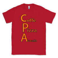 Red coffe pizza avocado Classic Tee - Bettercallsaul