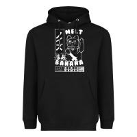 Black melt banana Heavyweight Hoodie - lanVoArt