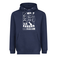 Navy melt banana Heavyweight Hoodie - lanVoArt