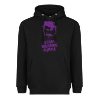 Black gogol bordello start wearing purple Heavyweight Hoodie - lanVoArt