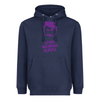Navy gogol bordello start wearing purple Heavyweight Hoodie - lanVoArt