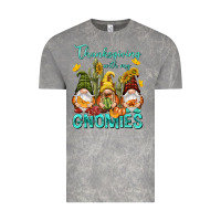 Cloud Rock Thanksgiving With My Gnomes Vintage Tee - NancyCooperArtShop