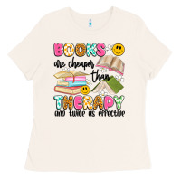 Bone books are cheaper than therapy and twice as effective Ladies Tee - Artiststas