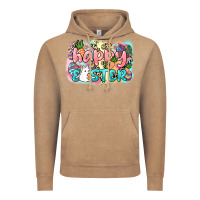 Vintage Coffee Happy Easter Day Vintage Hoodie - HowdyJamesFarm