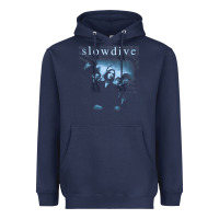 Navy slowdive souvlaki Heavyweight Hoodie - lanVoArt