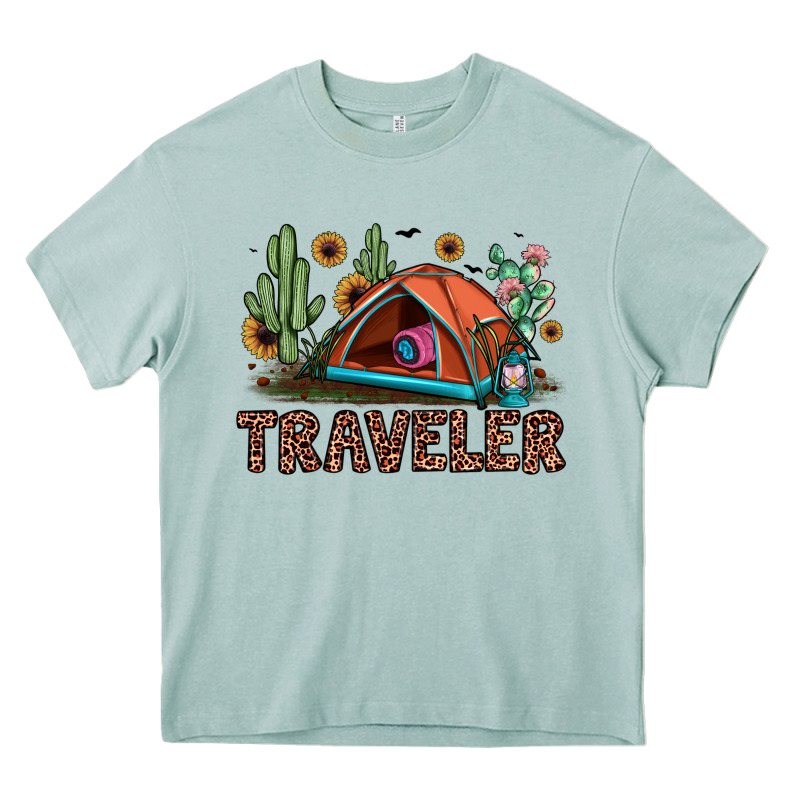 Traveler Heavy Core Tee by JahusDesignShop | Teevron