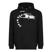 Black yo tengo la Heavyweight Hoodie - lanVoArt
