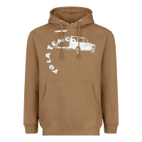 Toasted Coconut yo tengo la Heavyweight Hoodie - lanVoArt