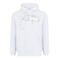 White yo tengo la Heavyweight Hoodie - lanVoArt