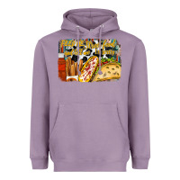 Lavender feed me street food and tell me im pretty Heavyweight Hoodie - RacoonDesign