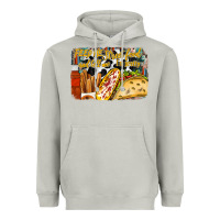 Moon Dust feed me street food and tell me im pretty Heavyweight Hoodie - RacoonDesign