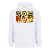 White feed me street food and tell me im pretty Heavyweight Hoodie - RacoonDesign