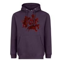 Plum mark of the malkavian Heavyweight Hoodie - lanVoArt