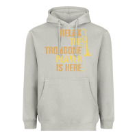 Moon Dust relax the trombone player is here gift trombone gifts Heavyweight Hoodie - lanVoArt