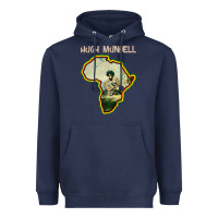 Navy hugh mundell 'africa must be free by 1983' Heavyweight Hoodie - lanVoArt