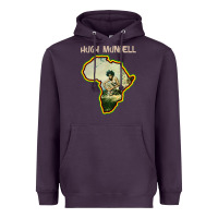 Plum hugh mundell 'africa must be free by 1983' Heavyweight Hoodie - lanVoArt