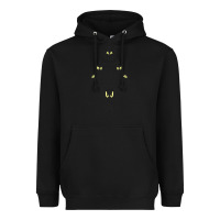 Black haunted mansion wallpaper Heavyweight Hoodie - lanVoArt