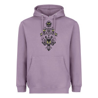 Lavender haunted mansion wallpaper Heavyweight Hoodie - lanVoArt