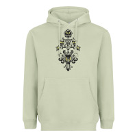 Matcha haunted mansion wallpaper Heavyweight Hoodie - lanVoArt