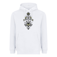 White haunted mansion wallpaper Heavyweight Hoodie - lanVoArt