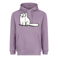 Lavender simon's cat 1 Heavyweight Hoodie - lanVoArt