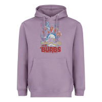 Lavender the burbs Heavyweight Hoodie - lanVoArt