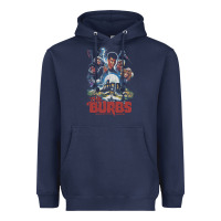 Navy the burbs Heavyweight Hoodie - lanVoArt