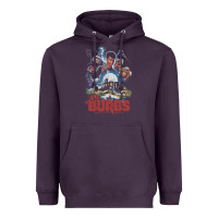 Plum the burbs Heavyweight Hoodie - lanVoArt