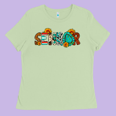 Senior 2025 Ladies Tee Designed By Artiststas