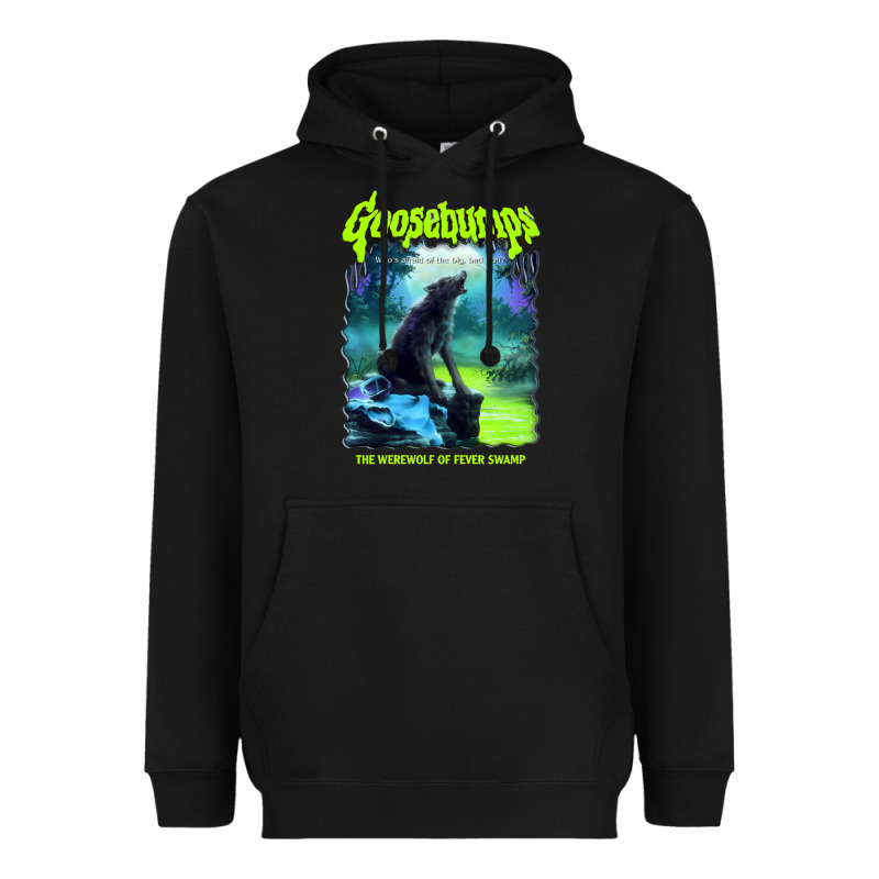 R.l. Stine Goosebumps Nightmare Halloween Werewolf Fever Swamp Essenti Heavyweight Hoodie by lanVoArt | Teevron