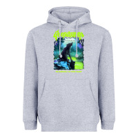Heather Grey r.l. stine goosebumps nightmare halloween werewolf fever swamp essenti Heavyweight Hoodie - lanVoArt