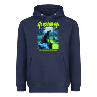 Navy r.l. stine goosebumps nightmare halloween werewolf fever swamp essenti Heavyweight Hoodie - lanVoArt