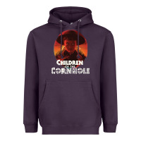 Plum children of the corn halloween cornhole the kids' spooky horror movie Heavyweight Hoodie - lanVoArt