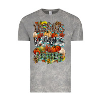 Cloud Rock Leaves lattes Fall pumpkin Vintage Tee - NancyCooperArtShop