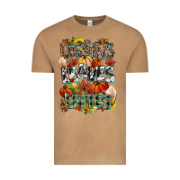 Vintage Camel Leaves lattes Fall pumpkin Vintage Tee - NancyCooperArtShop