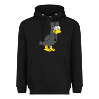 Black bart as edgar allen poe raven nevermore halloween Heavyweight Hoodie - lanVoArt