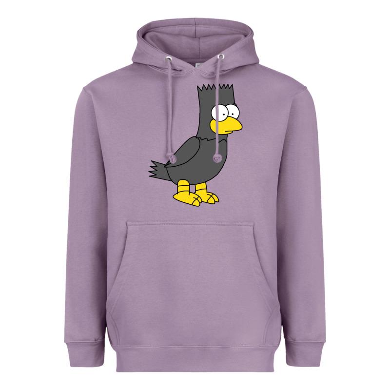 Bart As Edgar Allen Poe Raven Nevermore Halloween Heavyweight Hoodie by lanVoArt | Teevron