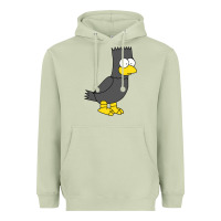 Matcha bart as edgar allen poe raven nevermore halloween Heavyweight Hoodie - lanVoArt