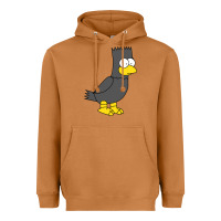 Meerkat bart as edgar allen poe raven nevermore halloween Heavyweight Hoodie - lanVoArt