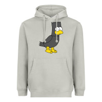 Moon Dust bart as edgar allen poe raven nevermore halloween Heavyweight Hoodie - lanVoArt