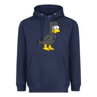 Navy bart as edgar allen poe raven nevermore halloween Heavyweight Hoodie - lanVoArt