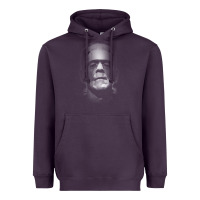 Plum frankenstein monster boris karloff face Heavyweight Hoodie - lanVoArt
