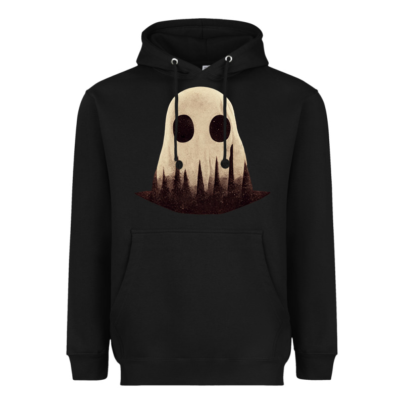 Forrest Ghost Heavyweight Hoodie by lanVoArt | Teevron