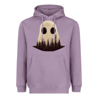 Lavender forrest ghost Heavyweight Hoodie - lanVoArt