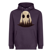 Plum forrest ghost Heavyweight Hoodie - lanVoArt