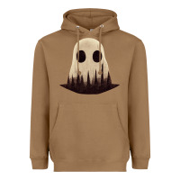 Toasted Coconut forrest ghost Heavyweight Hoodie - lanVoArt